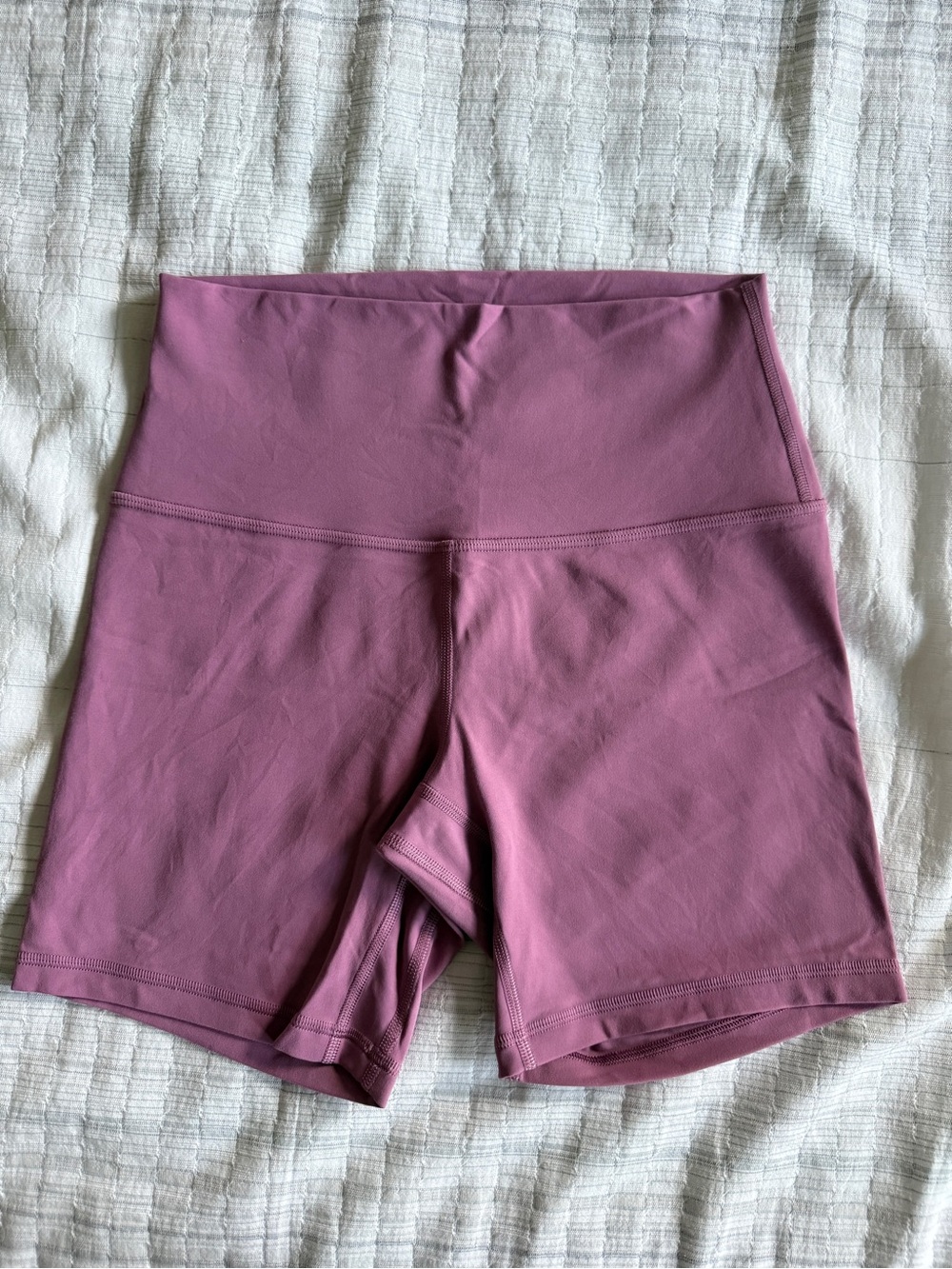 Lululemon Mauve Biker Shorts